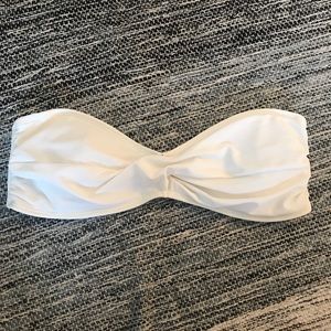 White Bathing Suit Top